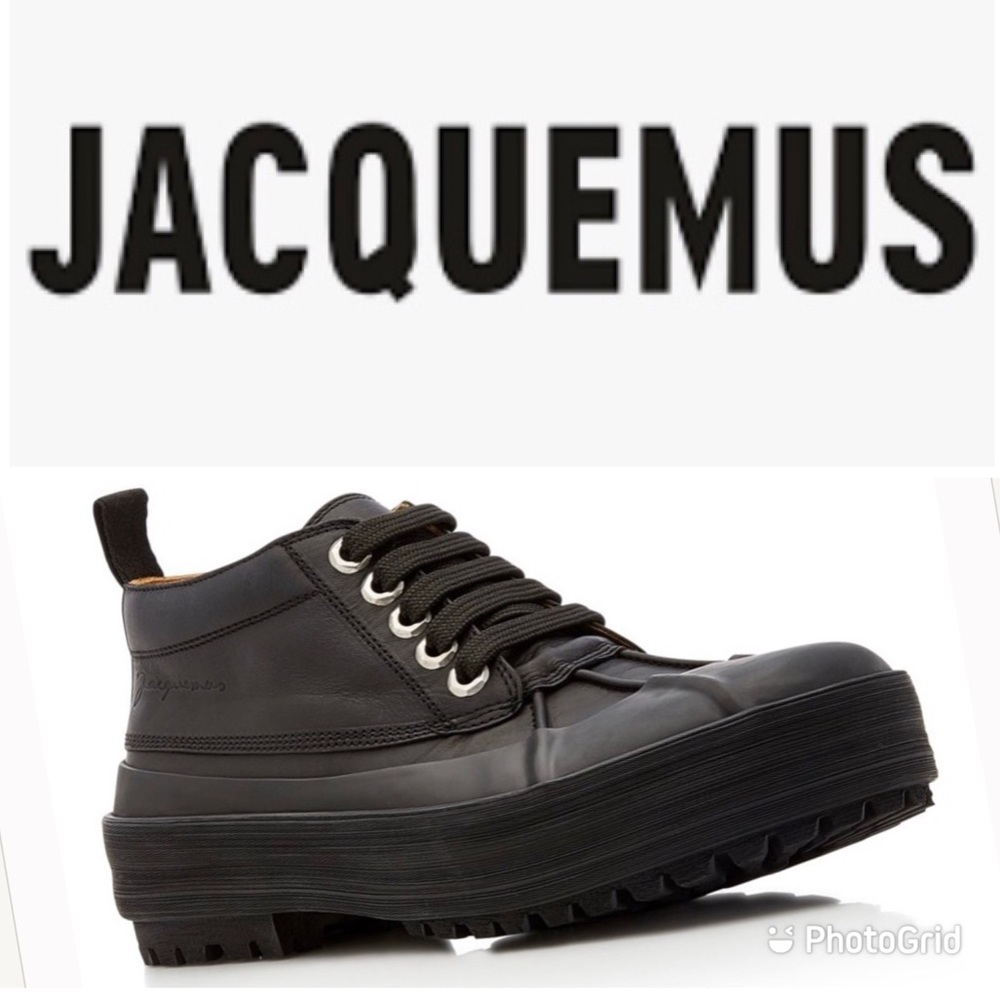 Jacquemus “Les Meuniers “all weather leather made in Spain size 37